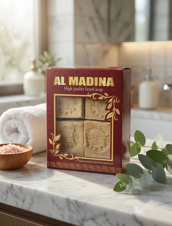 AL MADINA 4 Kalıp Halep Sabunu